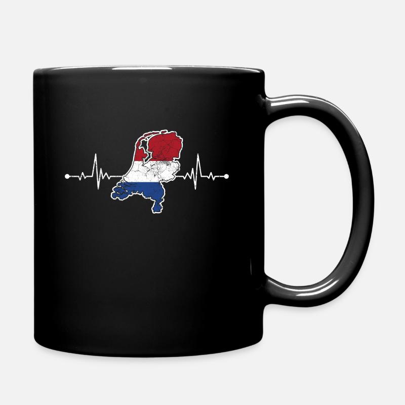 Pays-Bas Hollande - Mug uni - noir