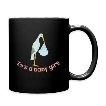 IT'SA BABY GIRL! - Mug uni - noir - Droite