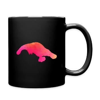 ornithorynque - Mug uni - noir - Droite