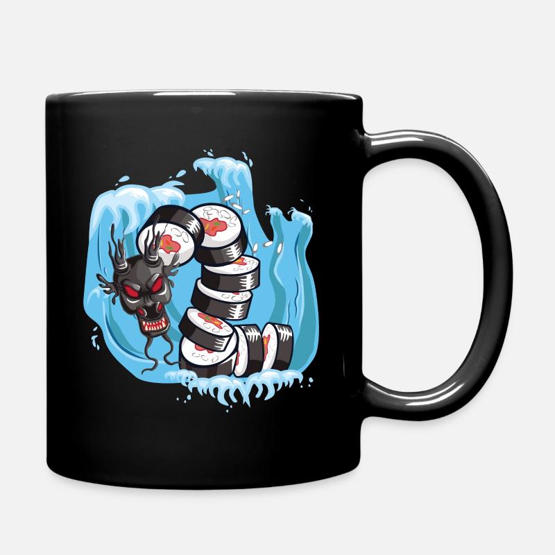 Sushi Seeschlange - Tasse einfarbig - Schwarz