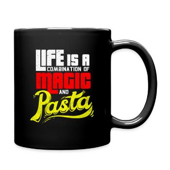 Pasta - Full Colour Mug - black - Right