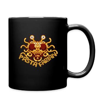 Pasta - Mug uni - noir - Droite