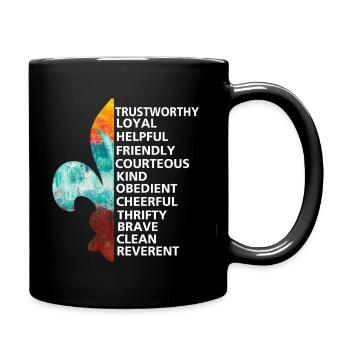 Scouts, Scouts, Amoureux de la Nature - Tshirt - Mug uni - noir - Droite