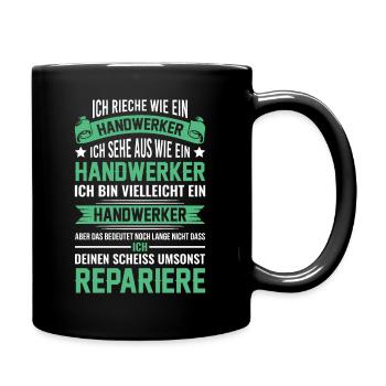 Artisan gift - Full Colour Mug - black - Right