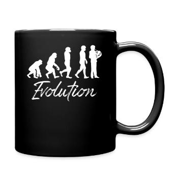 Cor français - Cor français - Hornist - Orchestre - Mug uni - noir - Droite