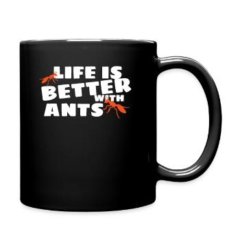 ant - Full Colour Mug - black - Right
