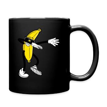 Banana Dab Dabbing Banana Gift - Full Colour Mug - black - Right