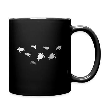 Tortoises - Full Colour Mug - black - Right
