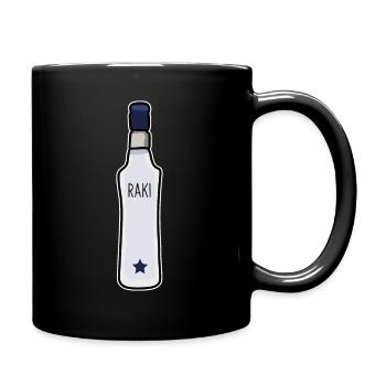 Raki - Full Colour Mug - black - Right