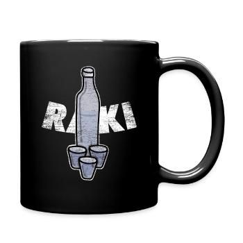 Raki gift - Full Colour Mug - black - Right