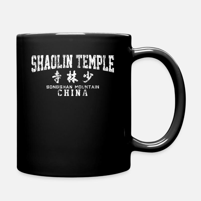 Shaolin Temple China Kampfkunst - Tasse einfarbig - Schwarz