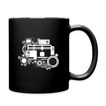 3D Druck Geschenk Lustiger Spruch 3D Print - Tasse einfarbig - Schwarz - Rechts