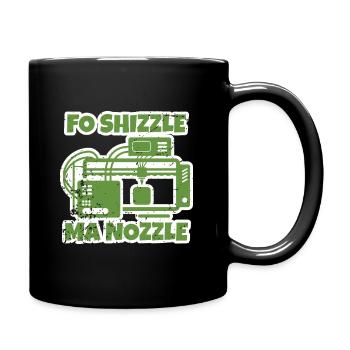 3D Druck Geschenk Lustiger Spruch 3D Print - Tasse einfarbig - Schwarz - Rechts