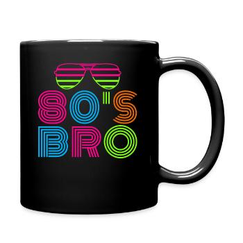 80s Costume of the 80s Retro Vintage - Full Colour Mug - black - Right