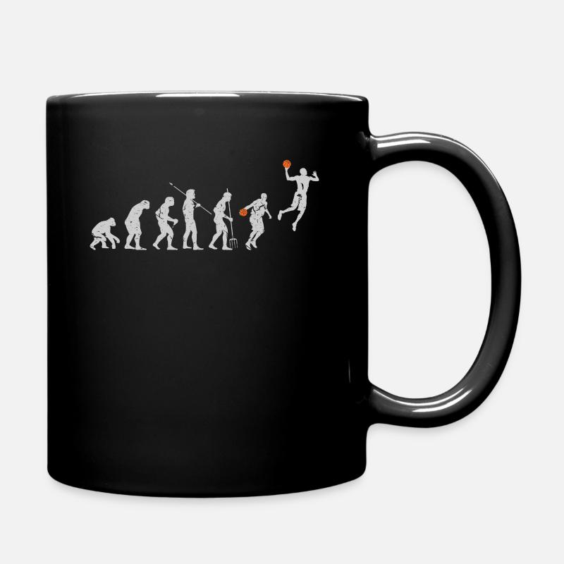 Evolution Basketball - Tasse einfarbig - Schwarz