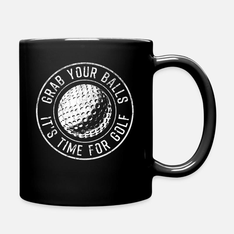 Golf - Tasse einfarbig - Schwarz