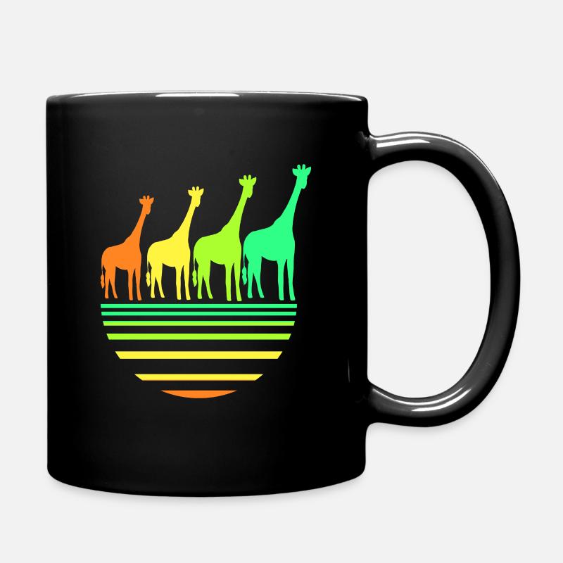 Girafe - Mug uni - noir