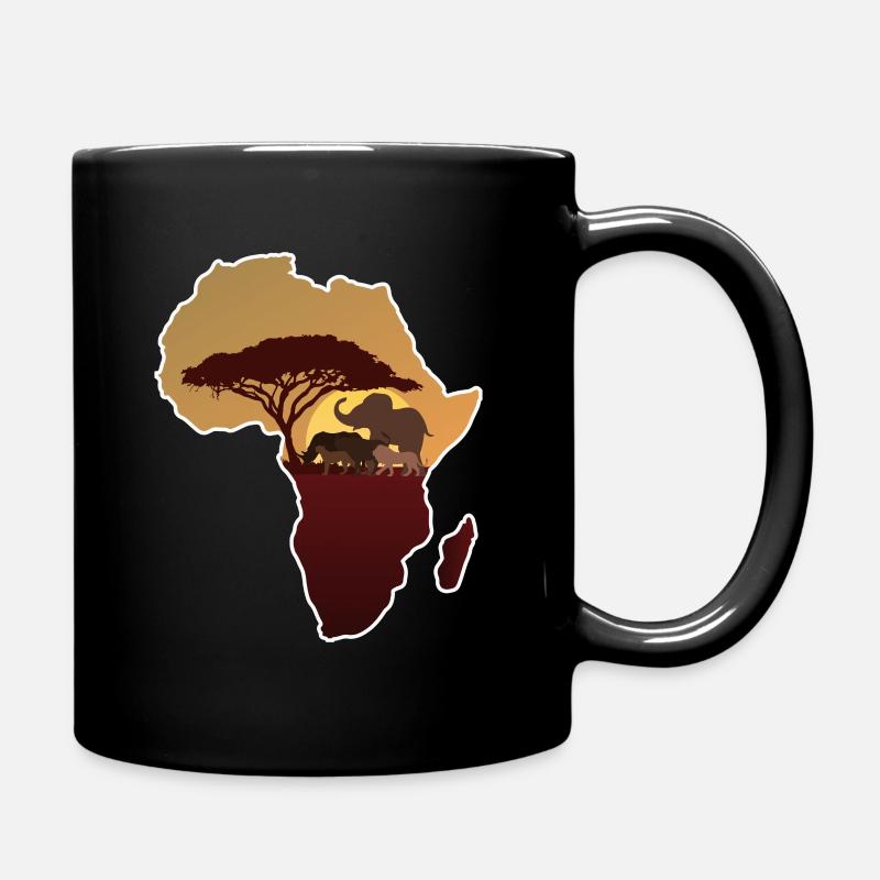 Africa - Full Colour Mug - black