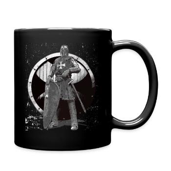 Crusader Knight Templar Knights Medieval Gift - Full Colour Mug - black - Right