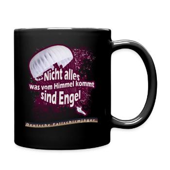 Paratroopers - Not everything that comes from the sky - Full Colour Mug - black - Right