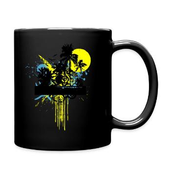 nature - Mug uni - noir - Droite