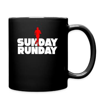 Ultramarathon Marathon Cadeaux Dimanche Dimanche - Mug uni - noir - Droite