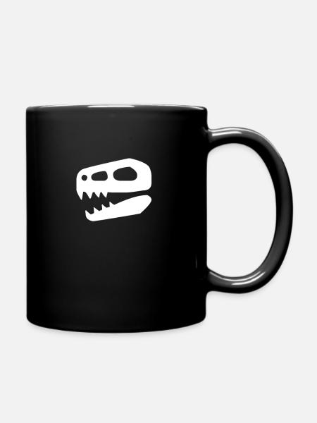 Dino - Mug uni - noir