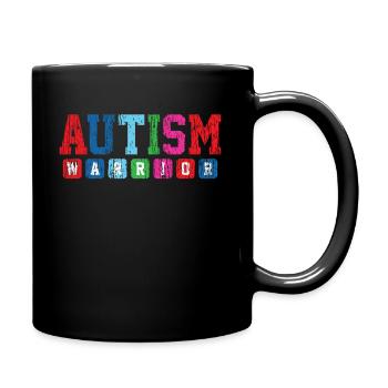 Sensibilisation à l'autisme Autisme Guerrier Autisme - Mug uni - noir - Droite