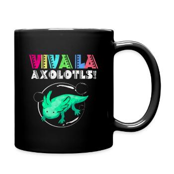 Axolotl - Mug uni - noir - Droite