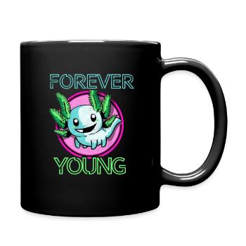 Axolotl - Mug uni - noir - Droite