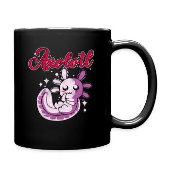 Axolotl - Mug uni - noir - Droite