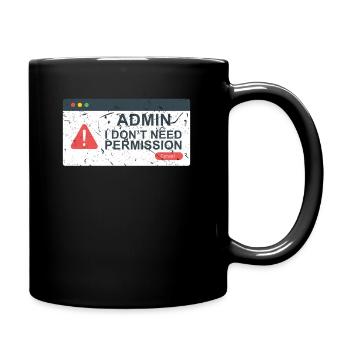 Computer Scientist Computer - Full Colour Mug - black - Right