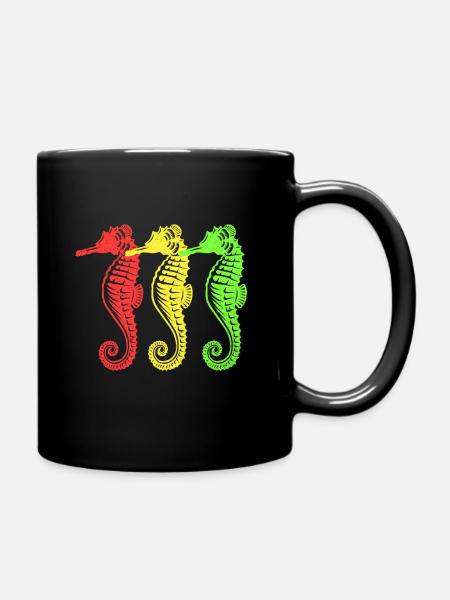 Hippocampe - Mug uni - noir