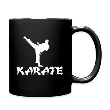 karate - Full Colour Mug - black - Right