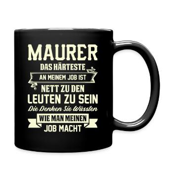 mason - Full Colour Mug - black - Right