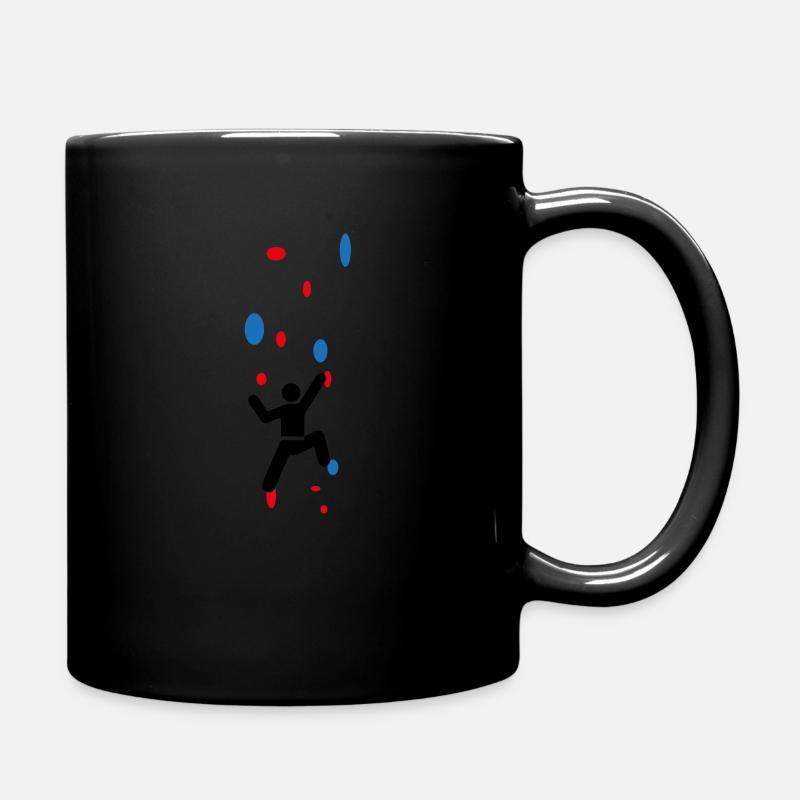 bouldern Boulderwand escalade - Mug uni - noir