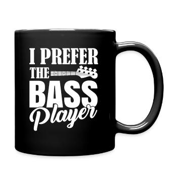 BASS PLAYER - Tasse einfarbig - Schwarz - Rechts