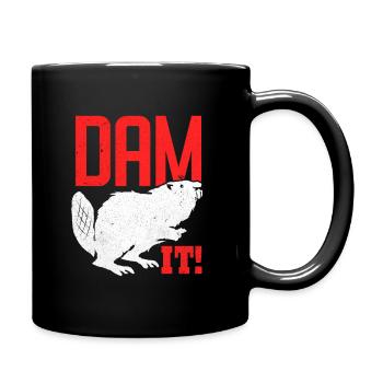 Biber - Mug uni - noir - Droite