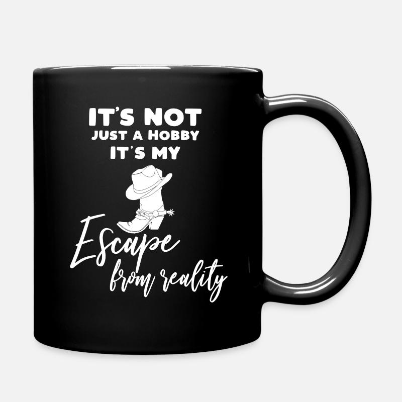 Linedance - Linedancer - Country - Hobby - Spruch - Tasse einfarbig - Schwarz