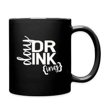DRINKING - Tasse einfarbig - Schwarz - Rechts