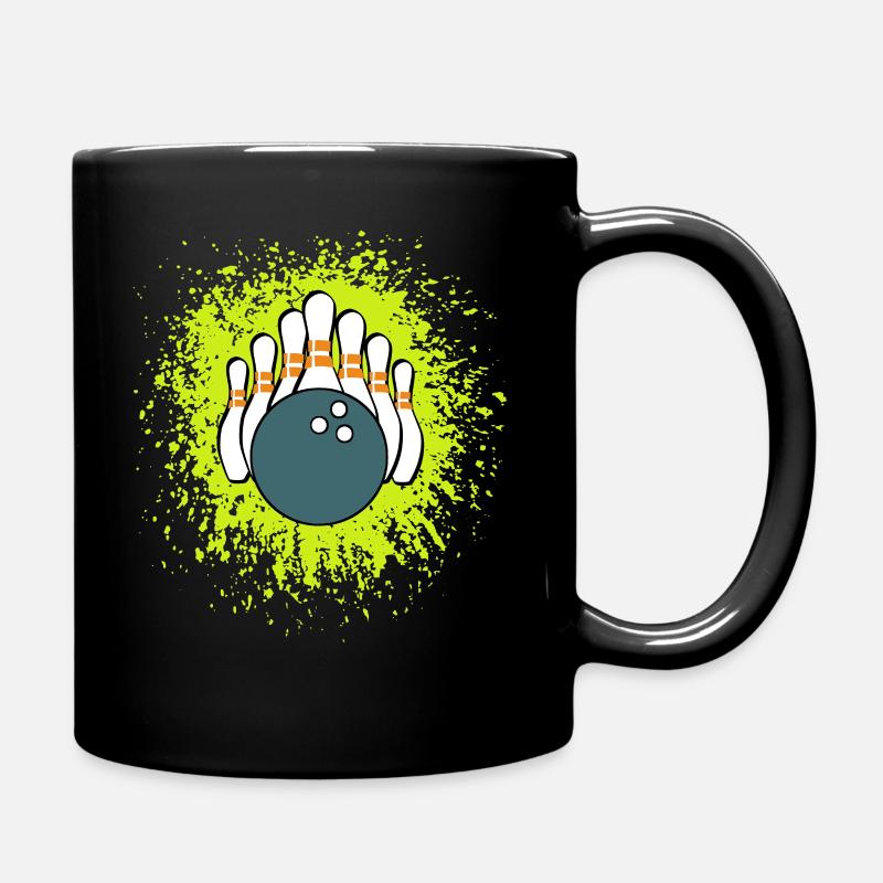 Bowling - bowling - Full Colour Mug - black