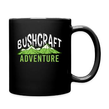 Bushcraft Wildnis Survival Aventure Cadeau - Mug uni - noir - Droite