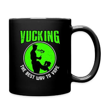 Vape - Tasse einfarbig - Schwarz - Rechts