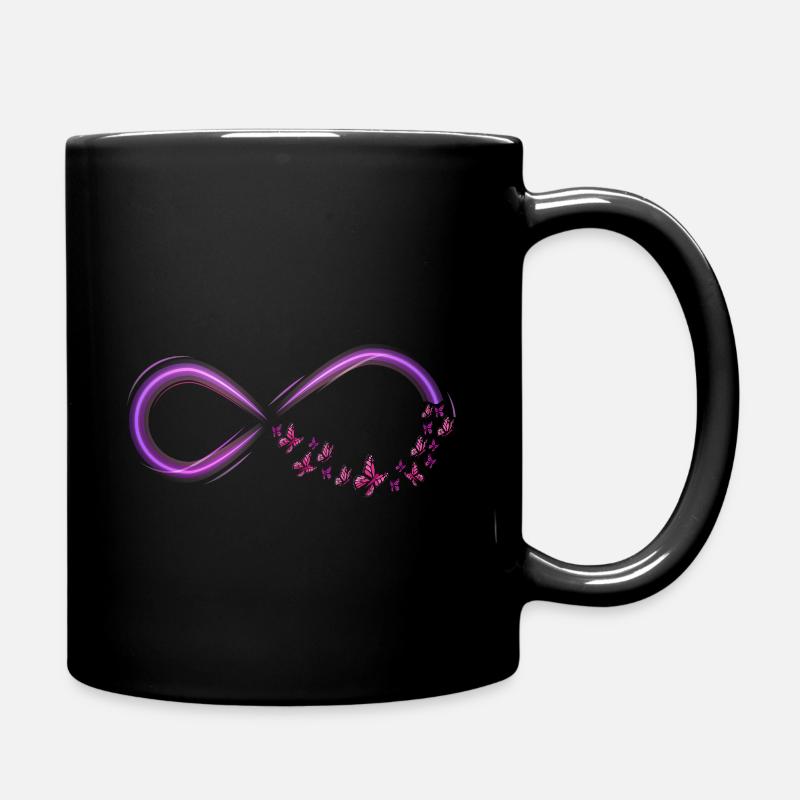 Papillons Liberté - Mug uni - noir