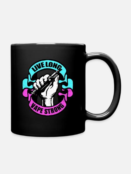 Vape - Tasse einfarbig - Schwarz