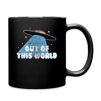 Ufo Alien - Mug uni - noir - Droite