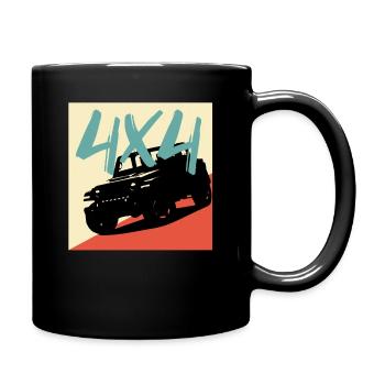 4x4 offroad 4X4 - Mug uni - noir - Droite