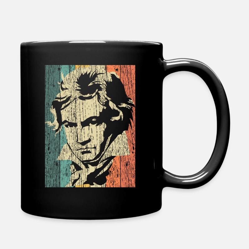 Beethoven - Full Colour Mug - black