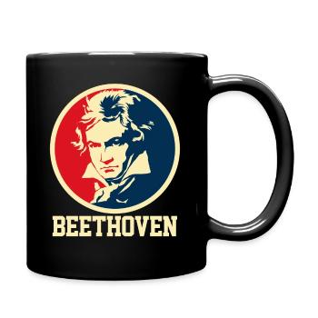 Beethoven - Mug uni - noir - Droite