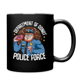 donut - Full Colour Mug - black - Right